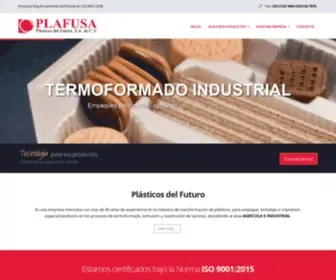 Plasticos.com.mx(Plafusa) Screenshot