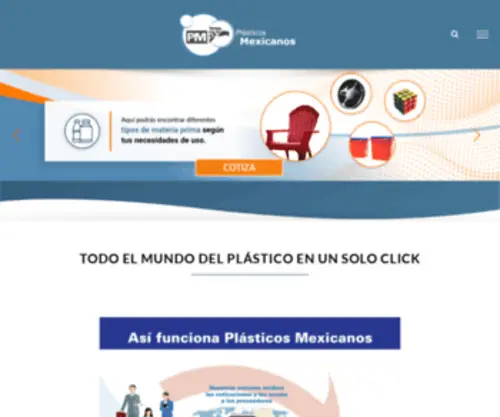 Plasticosmexicanos.com.mx(Plásticos Mexicanos) Screenshot