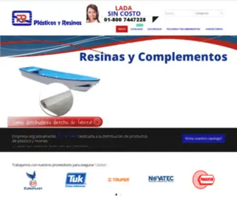 Plasticosyresinas.com(Plásticos y Resinas) Screenshot