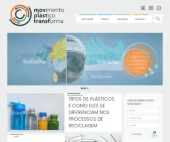 Plasticotransforma.com.br(Movimento) Screenshot
