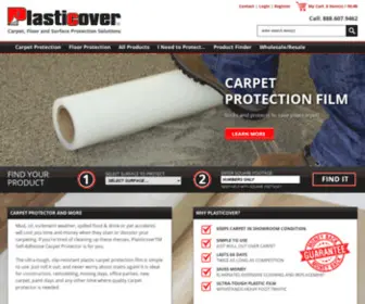 Plasticover.com(Carpet Protector by Plasticover) Screenshot