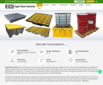 PlasticPalletsindia.co.in(Industrial Plastic Pallets) Screenshot