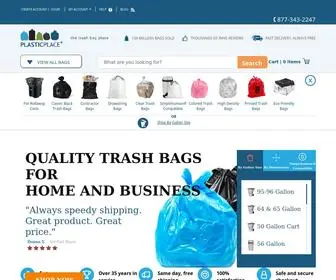 PlasticPlace.com(Trash Bags) Screenshot