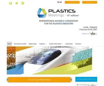 Plastics-Meetings.com(Plastics Meetings) Screenshot