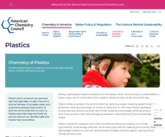 Plastics.org(Plastics) Screenshot