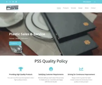 Plasticsales.com(Plastic fabrication & custom manufacturing) Screenshot