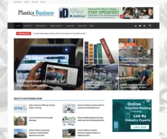 Plasticsbusinessmag.com(Plastics Business Magazine) Screenshot