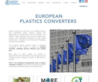 Plasticsconverters.eu(European Plastics Converters) Screenshot