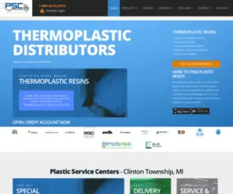 Plasticservice.com(Plastic Service Centers) Screenshot