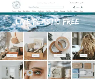 Plasticsfree.co.uk(Plastic Free Sustainable & Ethical Shop) Screenshot