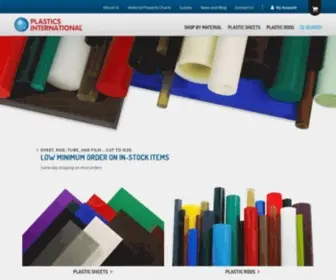 Plasticsintl.com(Plastics International) Screenshot