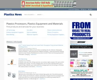 Plasticsnewsdirectory.com(Directory of Plastics Processors) Screenshot