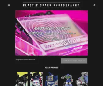 Plasticspark.ca(Plastic Spark Photography) Screenshot