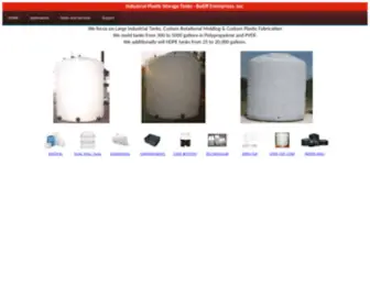 Plasticstoragetanks.com(Plastic Tanks) Screenshot