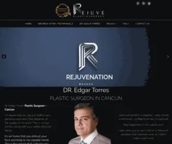 Plasticsurgeondredgartorres.com(Plastic Surgeon Cancun) Screenshot