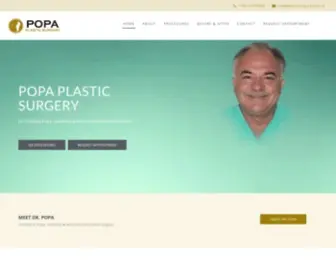 Plasticsurgery.com.cy(POPA PLASTIC SURGERY) Screenshot