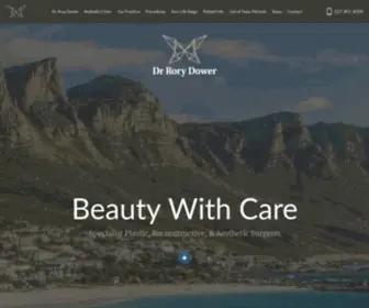 Plasticsurgerycentre.co.za(Plastic Surgery in Cape Town) Screenshot