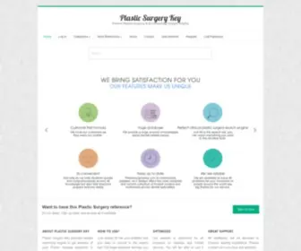 Plasticsurgerykey.com(Plastic Surgery Key) Screenshot