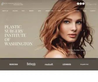 Plasticsurgerynow.com(Plastic Surgery Institute of Washington DC) Screenshot