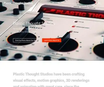 Plasticthought.com(Edmonton Motion Graphics) Screenshot