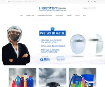 Plastiflan.com.ec(Envases plásticos) Screenshot