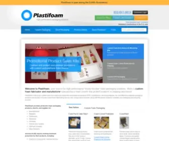 Plastifoam.com(Plastifoam Company) Screenshot