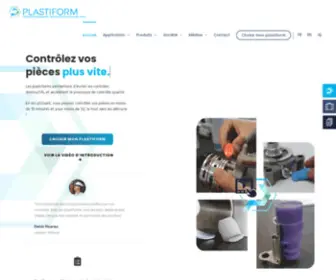 Plastiform.info(Contrôle Dimensionnel Non Destructif par prise d'Empreinte) Screenshot