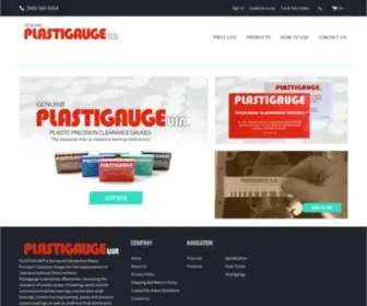 Plastigaugeusa.com(Plastigauge) Screenshot