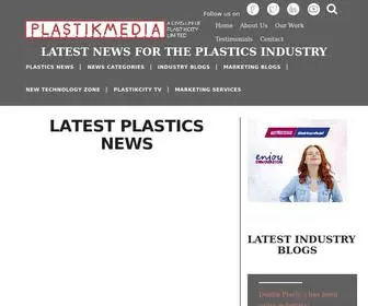 Plastikmedia.co.uk(Plastics News for Plastic Manufacturing Industry) Screenshot