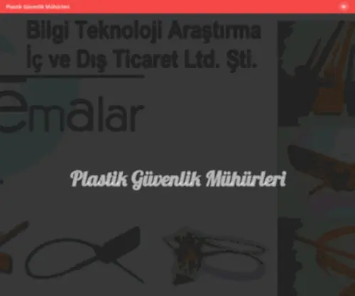 Plastikmuhur.net(Plastik Güvenlik Mühürleri) Screenshot