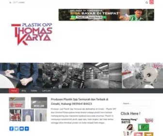 Plastikoppthomaskarya66.com(PLASTIK OPP THOMAS KARYA 66) Screenshot