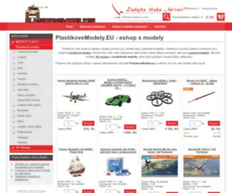 Plastikovemodely.eu(Eshop s modely) Screenshot