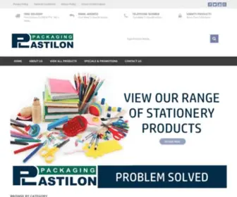 Plastilon.co.za(Packaging Supplier) Screenshot