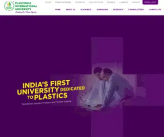 Plastindia.edu.in(PlastIndia International University) Screenshot