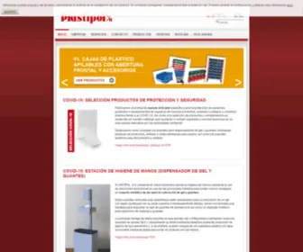 Plastipol.com(Sistemas de Almacenaje Industrial) Screenshot