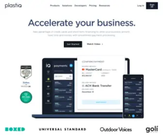 Plastiq.com(Business Payment Platform) Screenshot