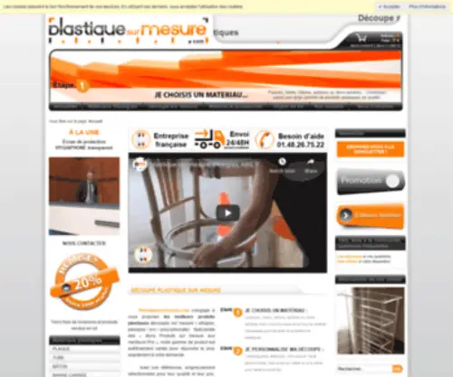 Plastiqueaudetail.com(Accueil) Screenshot