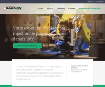 Plastiquesgagnon.com(Plastiques Gagnon) Screenshot