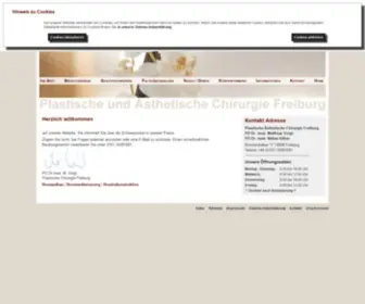 Plastische-Chirurgie-Voigt.de(Ästhetische Chirurgie Freiburg) Screenshot