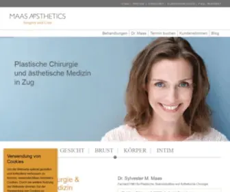 Plastische-Chirurgie.ch(Maas) Screenshot