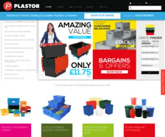 Plastor.co.uk(Plastic Storage Boxes) Screenshot