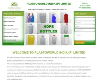 PlastoWorldindia.com(Plastoworld India) Screenshot