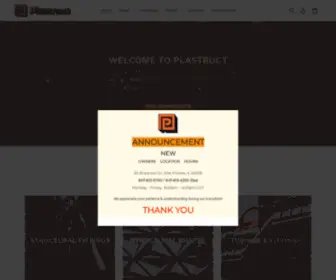 Plastruct.com(Plastruct, Inc) Screenshot