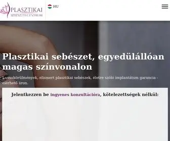 Plasztikabudapest.com(Plasztikai Sebészeti Centrum Budapest) Screenshot