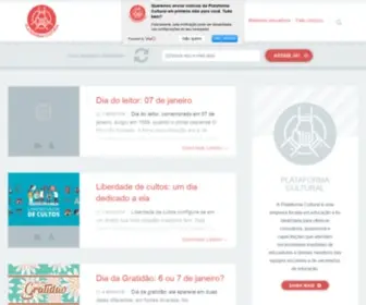 Plataformacultural.com.br(Plataforma Cultural) Screenshot