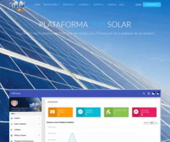 Plataformaphbsolar.com.br(Startups template) Screenshot