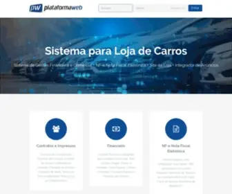 Plataformaweb.com.br(Sistema para Loja de Carros) Screenshot