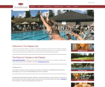 Plateauclub.com(The Plateau Club) Screenshot