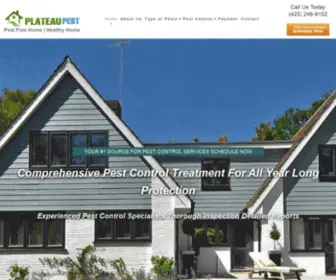 Plateaupest.com(Pest Free Home) Screenshot