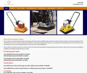 Platecompactor.co.ke(Plate Compactor) Screenshot